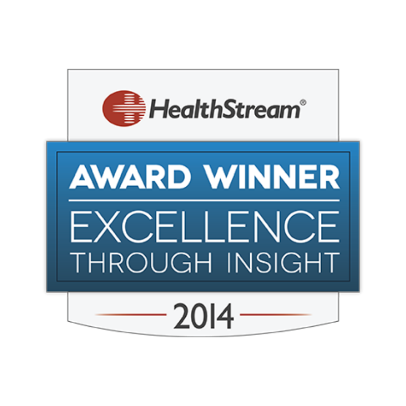 2014 Healthstream award