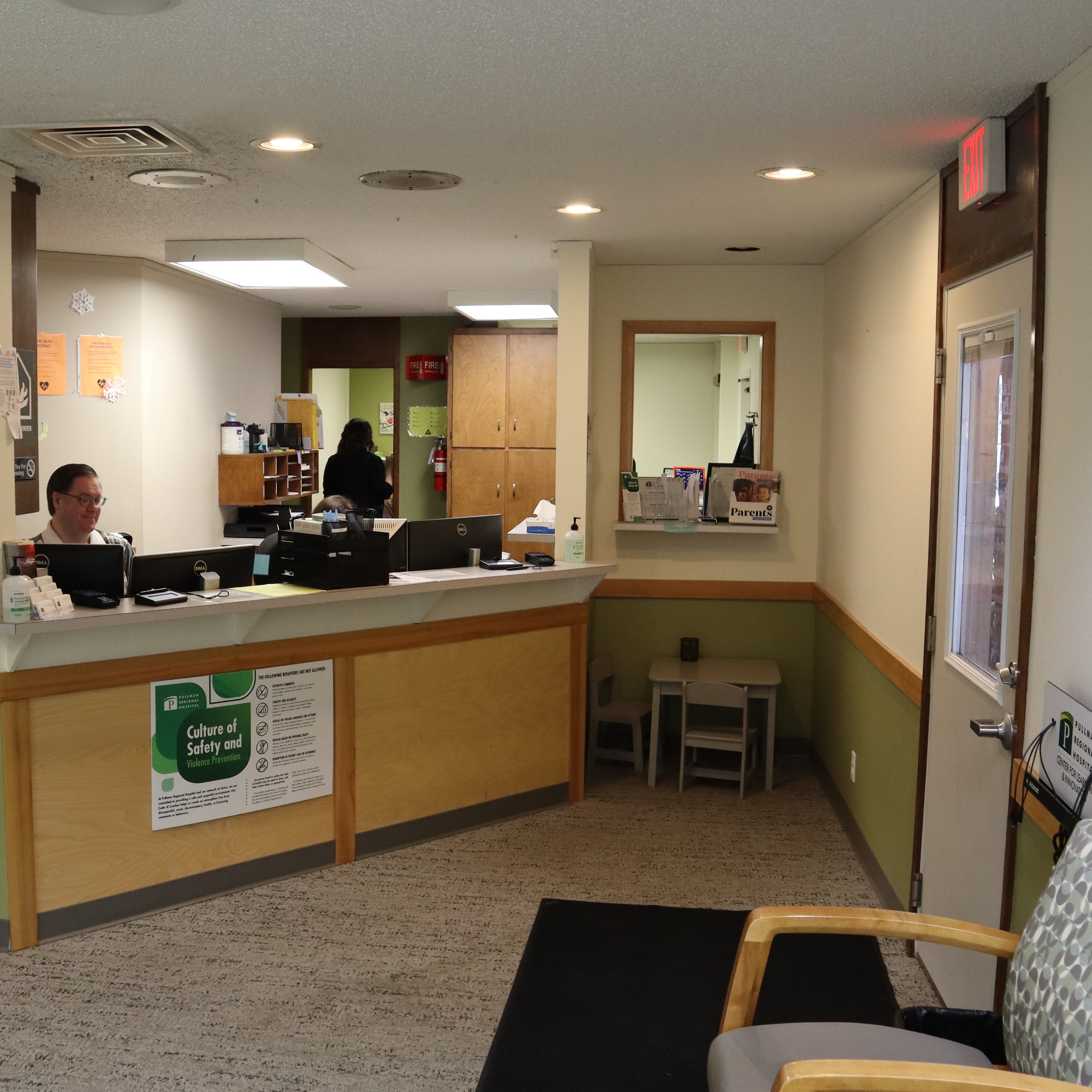 Palouse Pediatrics Pullman Front Desk