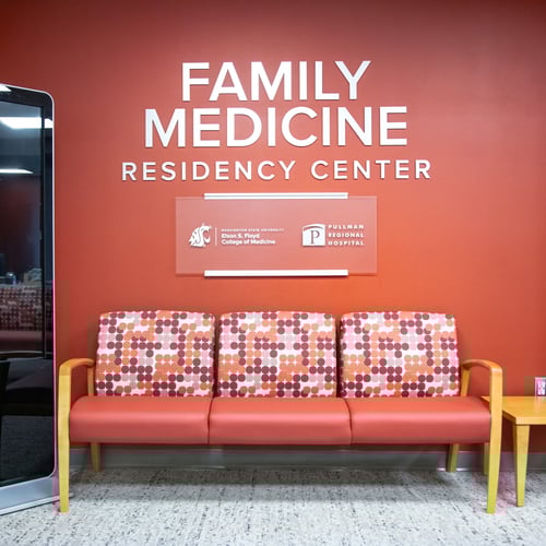 Residency Center Sign