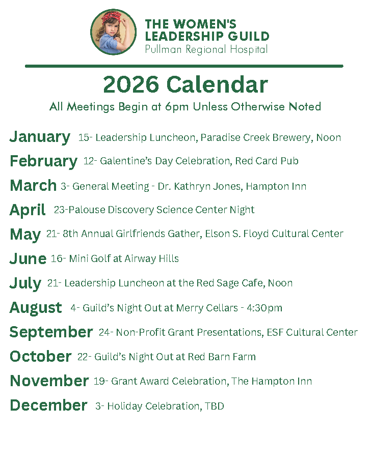 2026 Calendar WLG