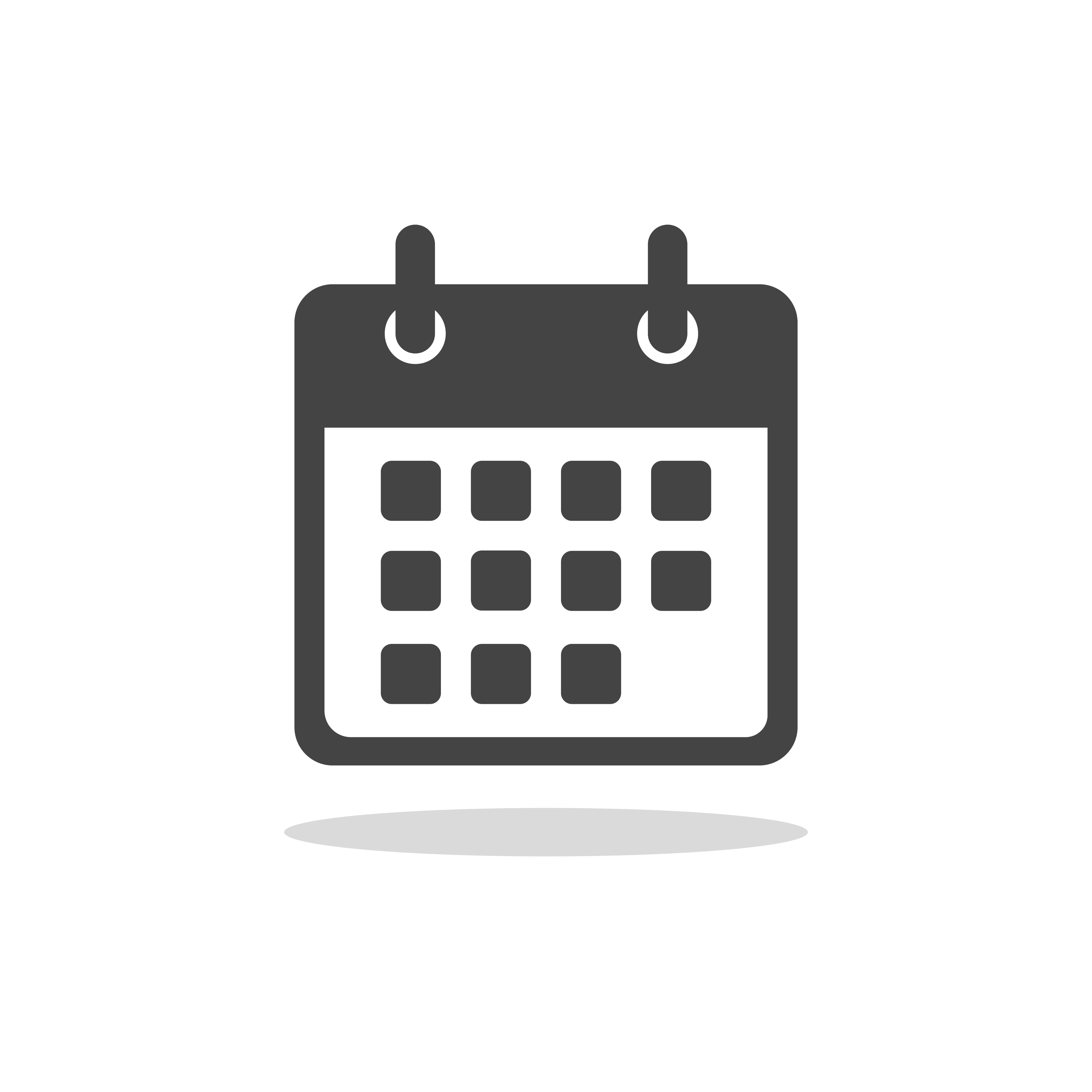 Calendar Icon Dark Grey-1