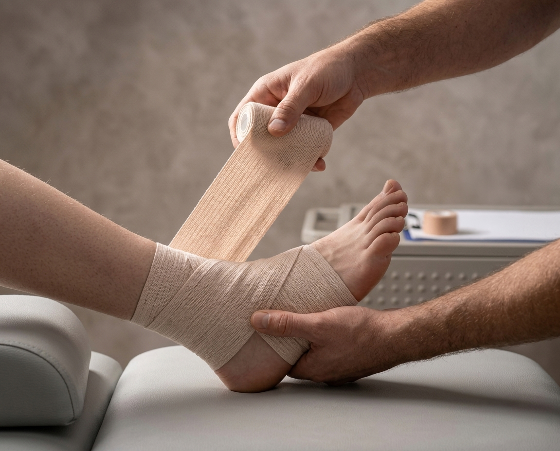 injured ankle